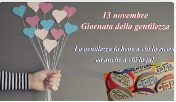 13 novembre – Giornata della gentilezza